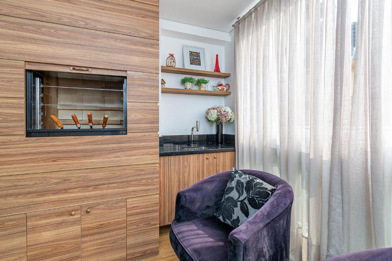 Apartamento STAR lindo e bem no centro de Canela Exterior foto